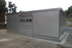 消防訓練棟　二階建て店舗兼住宅